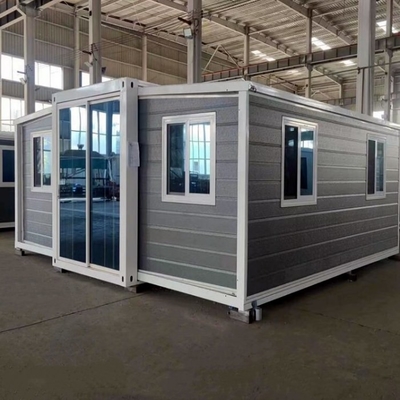 2 chambres à coucher maison de conteneurs extensible conception modulaire grade A résistant au feu