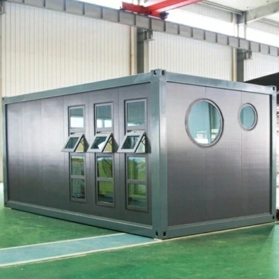 Couleurs personnalisées Dortoirs de bureau Container préfabriqué maisons mobiles