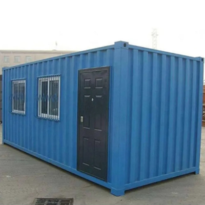 Camping en plein air bureau garage pliable 40 pieds 20 pieds maison de conteneurs Z-type installation de diapositives