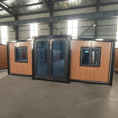 Maison de conteneurs préfabriquée mobile Expandable 2 chambres à coucher Maison de conteneurs préfabriquée