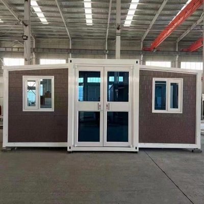 Maison préfabriquée mobile évolutive / maison de conteneur évolutive de 40 pieds