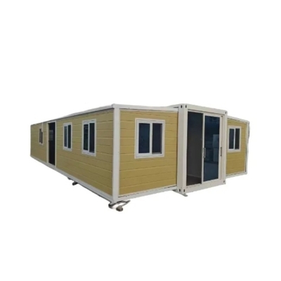 Construction préfabriquée durable de 3 chambres mobile expandable maison de conteneurs résidentiels