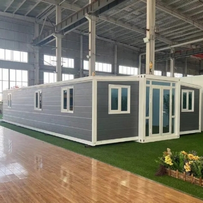 Résistant à l'eau et au feu Facile à installer Maison préfabriquée évolutive Trois chambres
