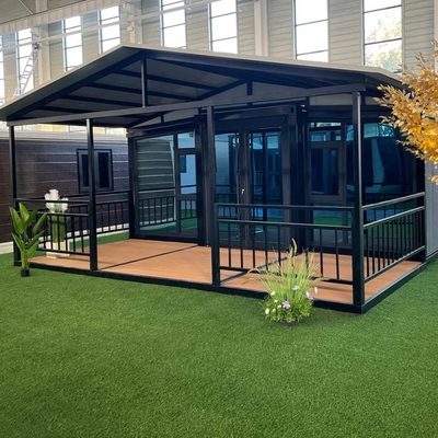 Chambres modulaires évolutives à l'épreuve du feu Container d'expédition Chambres en acier