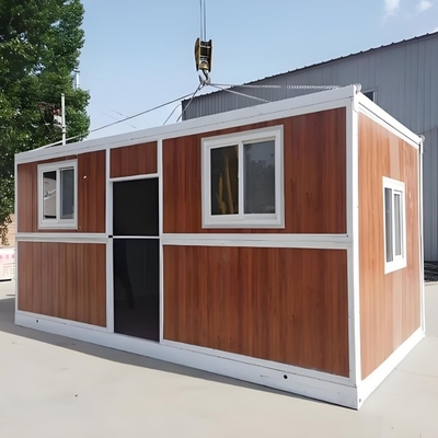 Portabilité et polyvalence Maison modulaire en conteneurs maison préfabriquée maison minuscule pour les besoins de logement temporaire ou mobile