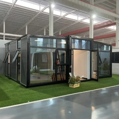 Maison de luxe en conteneur préfabriqué avec salle de bain et cuisine