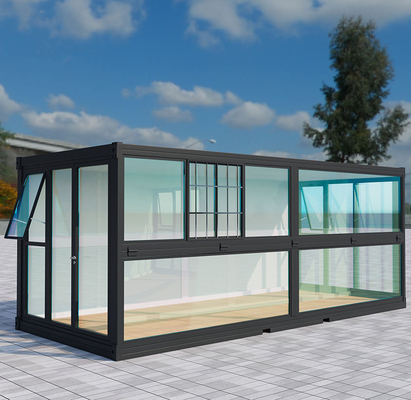 Maison en conteneurs préfabriqués avec salle de bain