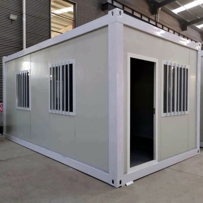 Maison de conteneur pliable mobile résistant au feu résistant à l'eau maison de conteneur de fret