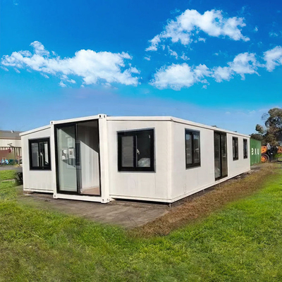 Résidentiel Commercial Installation rapide Maison préfabriquée évolutive Structure en acier avec 2 et 3 chambres
