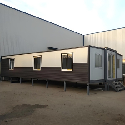 Maison de conteneurs préfabriquée amovible de 3 chambres avec longue durée de vie