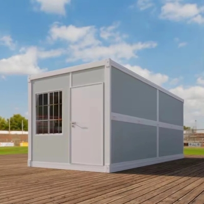 Maison de conteneurs modulaires en extérieur économique espacement de vie assemblage flexible pliable 2 étages maison de conteneurs