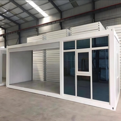 Maison de conteneur pliable préfabriquée multifonctionnelle pour le marché du Moyen-Orient 20ft / 40ft