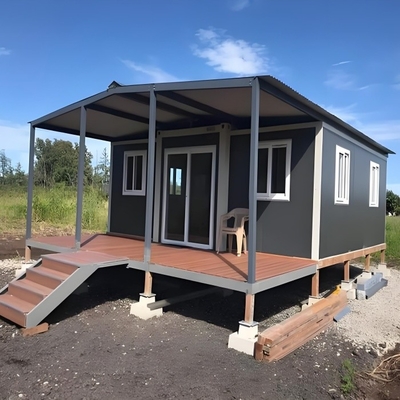 Beaux et chaleureux maisons de conteneurs de luxe villa pour les vacances 20ft ou 40ft