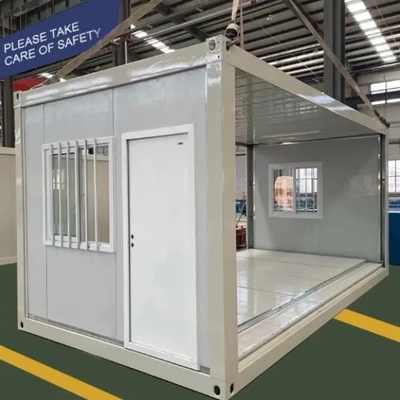 Fabrication préfabriquée Construire rapidement et en toute sécurité Une maison de conteneurs pliable en forme de Z