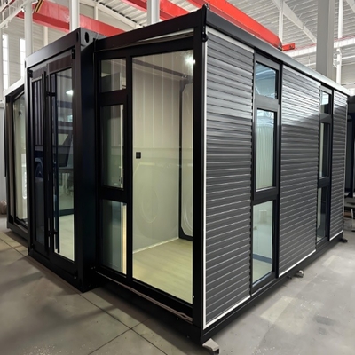 Maison de conteneurs d'expédition évolutive de 2 chambres avec flexibilité et durabilité