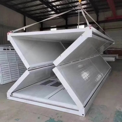 maisons de conteneurs de stockage préfabriqués pliables de 20 pieds