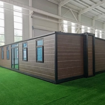 Maison de conteneurs en gros préfabriquée modulaire moderne portable de 40 pieds avec 3 chambres à coucher